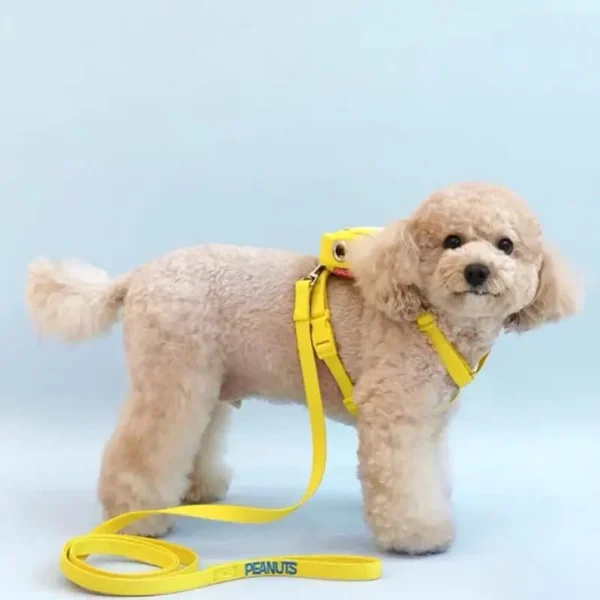 Snoopy Pet Leash Anime Dog Backpack Prevent Getting Lost Leash Snoopy Harness Go Out Walking The Dog Cat Leash Gift Wholesale 6