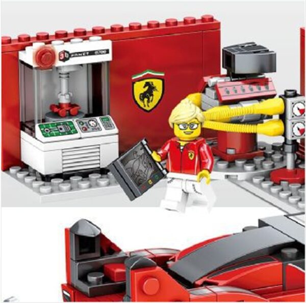 Racing car building block assembly toy - Image 4