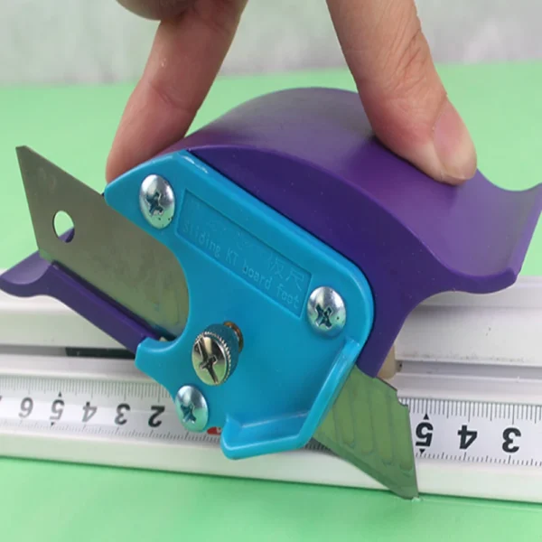 70-130CM For Kt Board Pvc Board Manual Cutting Ruler Aluminum Anti-Skid Cutting Positioning Track Ruler Woodworking DIY Tool 2