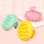 Silicone Massage Comb Clean The Scalp Thoroughly Scalp Massage Easy Foaming Head Massage Brush Shampoo Brush Bath Comb 1
