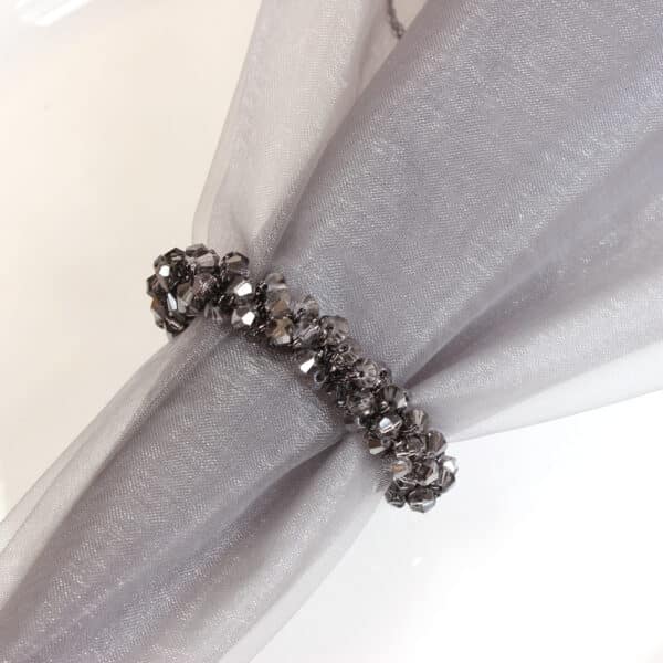 Creative Color Crystal String Beads Napkin Ring - Image 7