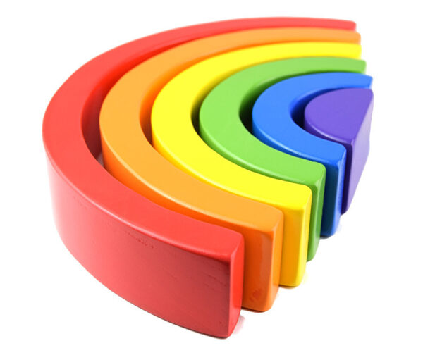 Arch bridge semicircle building blocks children toys - Image 5