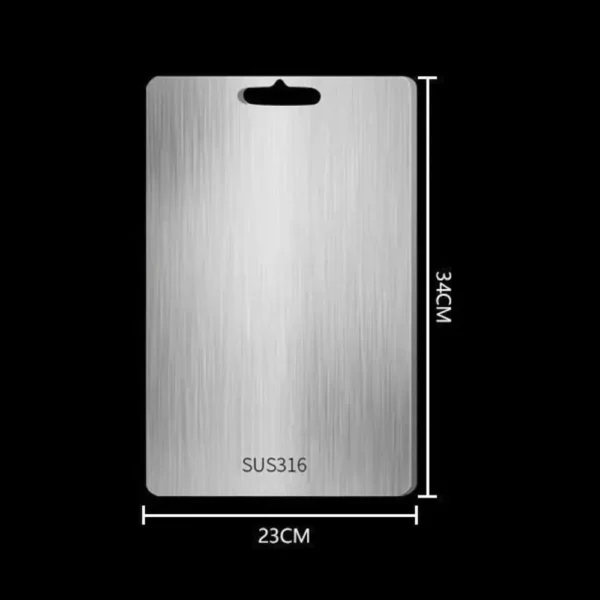 Thickened Stainless Steel Cutting Board Antibacterial and Mildew-proof Household Cutting Board Kitchen Kneading Dough Board 5