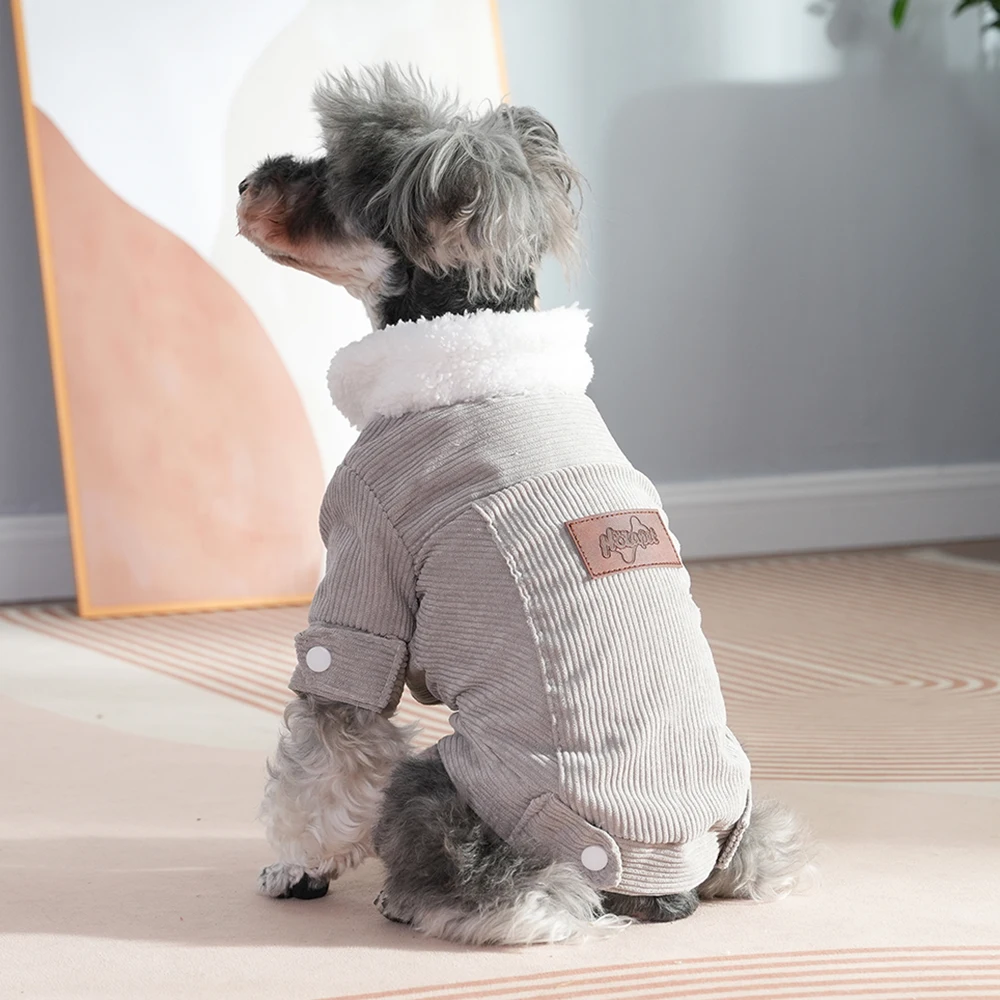 Winter Dog Clothes Soft Fleece Jacket For Small Dogs Cat Coat Apparel Outdoor Warm Puppy Costume Yorkshire Schnauzer Pet Outfits 1