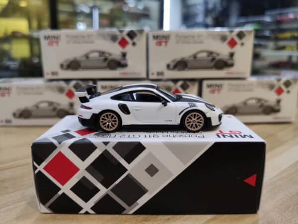 1:64 MINI GT 911 Turbo GT2 RS GT alloy car model - Image 6