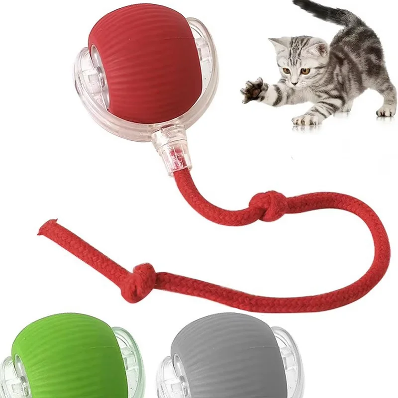 Automatic Smart Toys For Cats Magic Dog Toys Rolling Ball For Indoor Cat Training 360° Smart Automatic Rolling Ball Pet Product 1