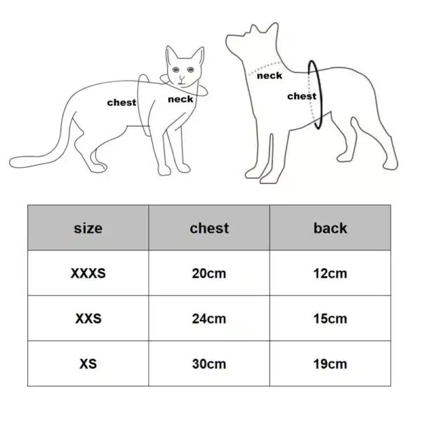 Pet Cat Costume Small Dog Clothes Soft Pet Apparel Cozy Little Puppy Dog Coat for Rabbit Ferret Chihuahua Small Animals Vest 6