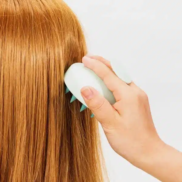 Silicone Shampoo Brush Head Scalp Massage Comb Hair Washing Comb Body Massage Brush Bath Shower Brush Salon Hairdressing Tool 3
