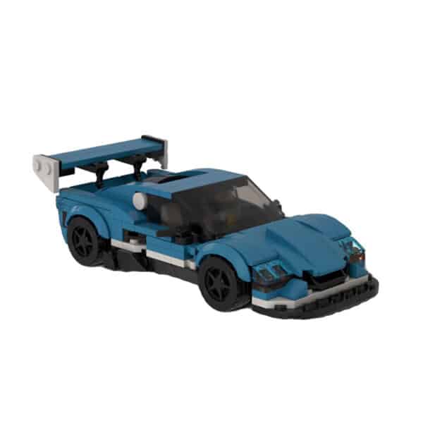 Racing Model Boy Puzzle Diy Assembled Birthday Gift - Image 2