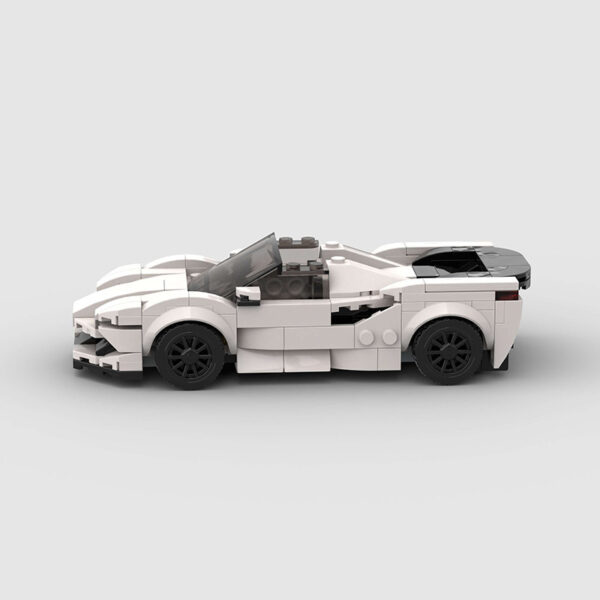 Fashionable Sports Car Building Blocks Toy - Image 10