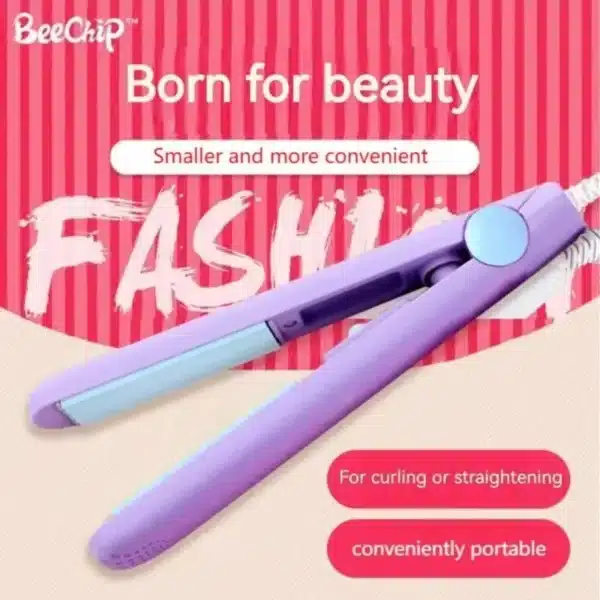 Curly Hair Styling Hair Straightening Comb Even Heat Distribution No Damage To Hair Styling Clips Mini Hair Straightening Irons 1