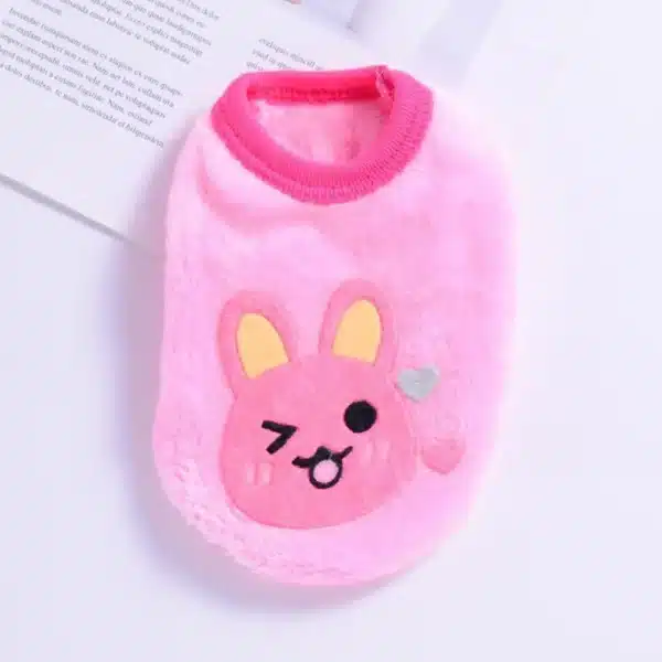Pet Cat Costume Small Dog Clothes Soft Pet Apparel Cozy Little Puppy Dog Coat for Rabbit Ferret Chihuahua Small Animals Vest 2
