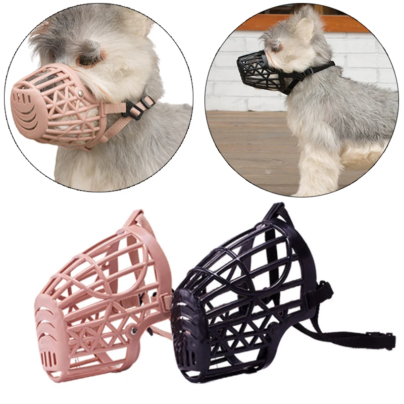 7 Sizes Pet Dog Anti Barking Muzzle for Small Medium Large Dogs Adjustable Mouth Mask Anti-Biting Training Toys Pets Accessories 1