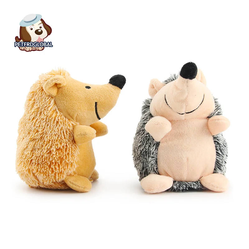 Hedgehog Soft Plush Dog Toys Small/Large Dogs Interactive /Squeaky Sound Toy Chew Bite Resistant toy Pets Accessories Supplies 1