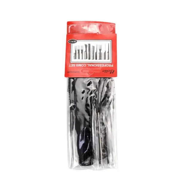 【Hot sales】10 Hair comb Barbershop hair comb Steel needle comb plastic comb flat head comb pointy tail 5