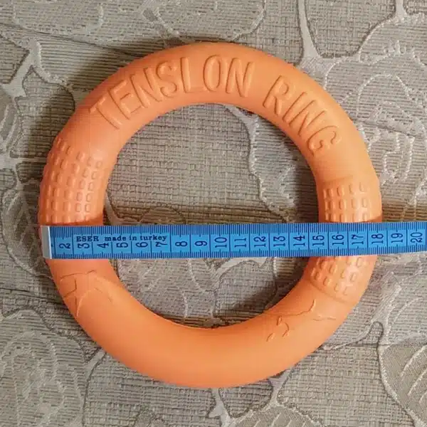 Dog Toys for Big Dogs EVA Interactive Training Ring Puller Resistant for Dogs Pet Flying Discs Bite Ring Toy for Small Dog 6