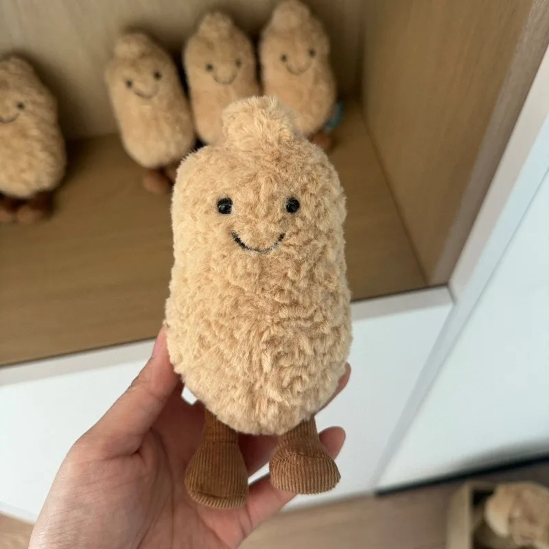 Jellycat 15cm Small Peanut Plush Doll Living Room Decoration Pendant Furniture Supplies Cute Plush Cat Interactive Toy Girl Gift 1