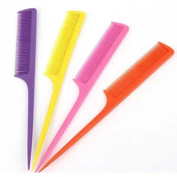 10pcs Pointed Tail Hair Styling Comb Antistatic Hair Dye Brush Barber Steel Needle Pin Rat Tip Combs Barber Accessories 3