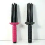 Professional Hair Fluffy Curling Roll Comb Round Hair Brush Curling Hairstyling Tools Portable Anti‑Slip Travel Curly Roll Comb 1
