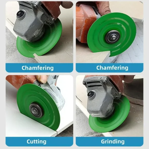 4inch Super Thin Cutting Disc For Porcelain Glass Ceramic Tile Diamond Saw Blade Heat-resistant Diamond Saw Blade High Quality 4