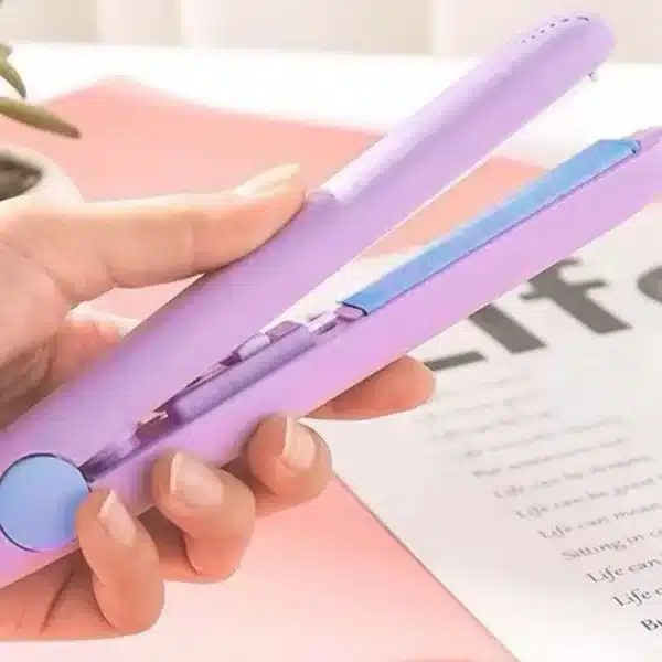 Curly Hair Styling Hair Straightening Comb Even Heat Distribution No Damage To Hair Styling Clips Mini Hair Straightening Irons 4