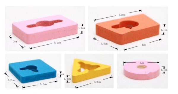 Colored five-column disassembly and assembly blocks - Image 5