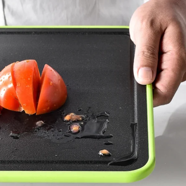 4 in 1 Defrosting Cutting Board Tray with Grater Sharpener Double Sided Chopping Board Frozen Meat Fish Food Tray Meat Tools 3