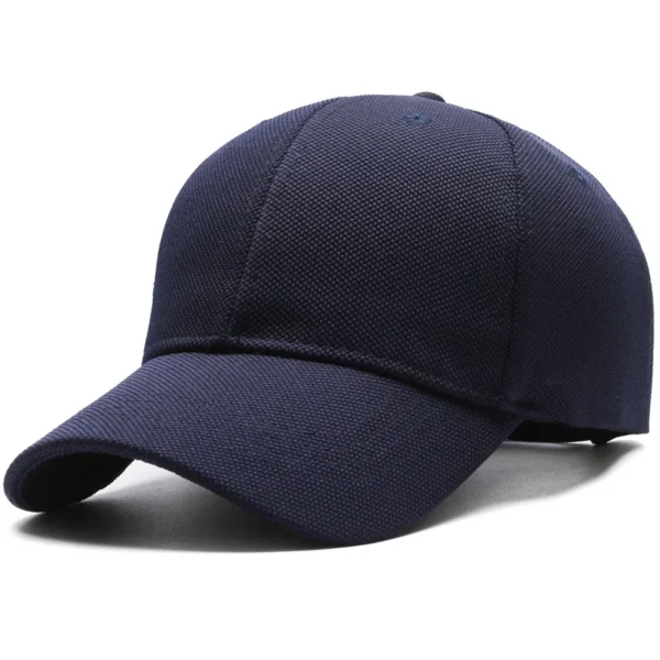 Pineapple Cloth Light Plate Simple Hat Men'S Casual Baseball Cap Fashion Visor Hat Minimalist Female Cap, Big Head Circumference 5