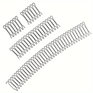 4pcs/set Wavy Hair Trimming Fork Combing Tools Fixer Comb Hair Pin Wavy Comb Clips Bobby Pins Mini Bangs Holder for Women 1