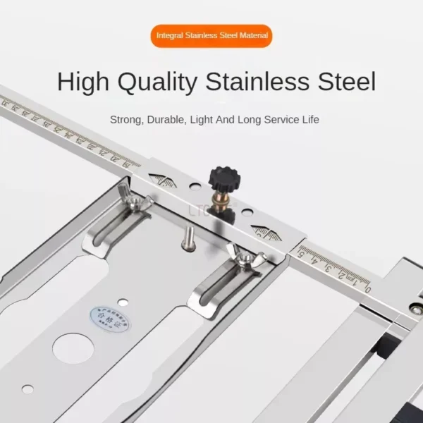 Woodworking Board Cutter Electric Circular Saw Holder Cutting Guide Rail Milling Quick Positioning Backing Board Cutting Machine 5