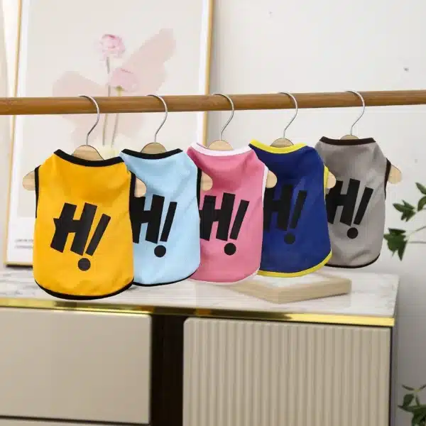 Dog Clothes Pet Shirts Puppy Soft Tank Top Sleeveless Vest  Cat Apparel XS-2XL 6