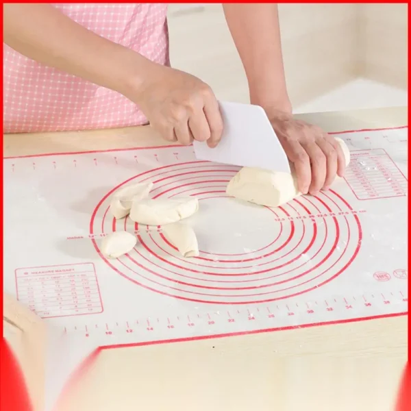 Silicone Kneading Mat Rolling Dough Baking Macaron Mat Silicone Cutting Board Flour Mat Heat Insulation Mat 5