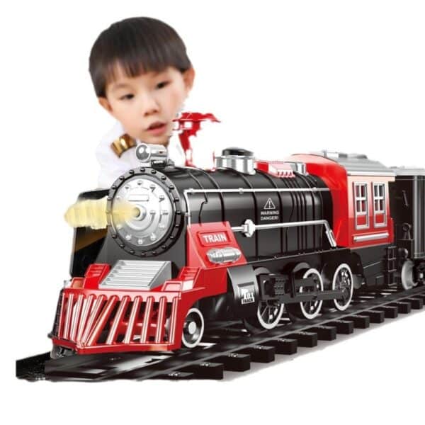 Children Boy Electric Steam Motor Car Birthday New Year Gift - Image 5