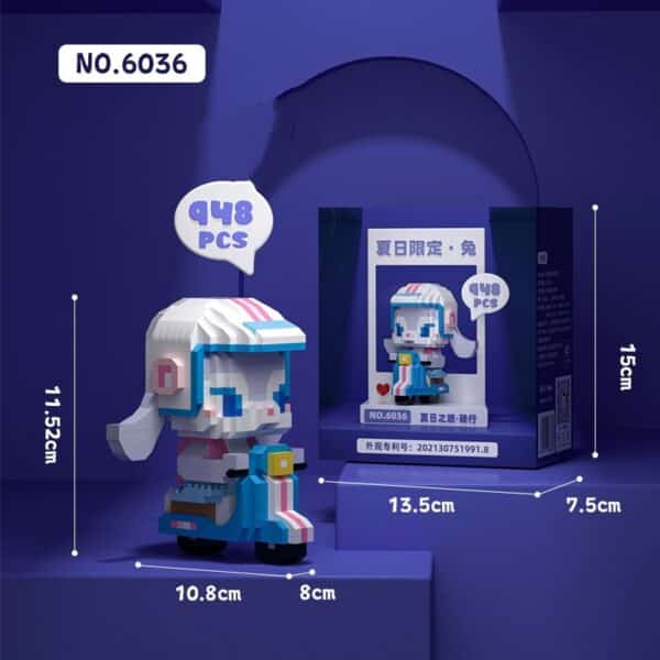 Assembling Small Particle Building Blocks Toys Star Delulina Na Belle Boys And Girls Children's Ornaments Puzzle Gift - Image 2