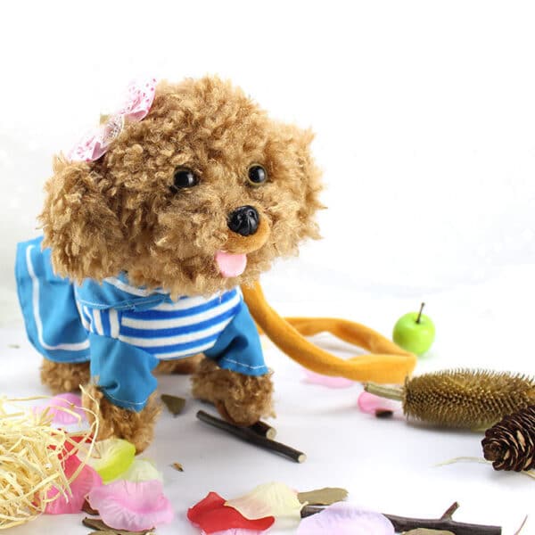 New 48 one generation of generation of generation of creative electric lead rope puppy electronic pet remote control child plush toy dog - Image 10