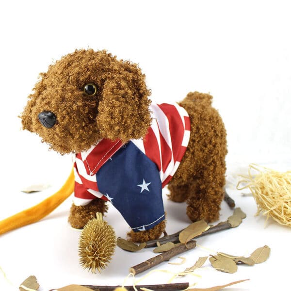 New 48 one generation of generation of generation of creative electric lead rope puppy electronic pet remote control child plush toy dog - Image 7