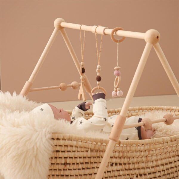 Ornament Photo Newborn Baby Crib Fitness Frame - Image 2