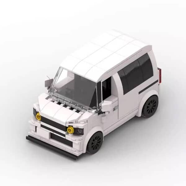 Building Blocks Creative Domestic 8-Grid Truck Assembled Speed Series Boy Ornaments