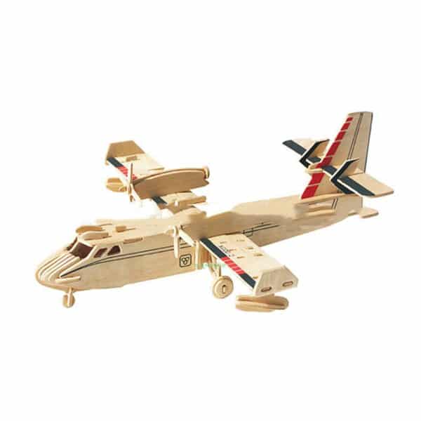 Wooden (amphibious bomber) 3D wooden puzzle - Image 5