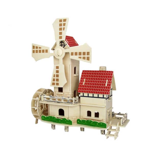 (Mingxuan Tea House) Wooden Puzzle - Image 3