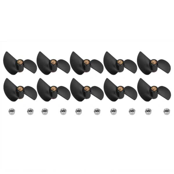 10pcs Brushless Remote Control Boat Tail Propeller Spare Part Kit For FT009 RC Boat