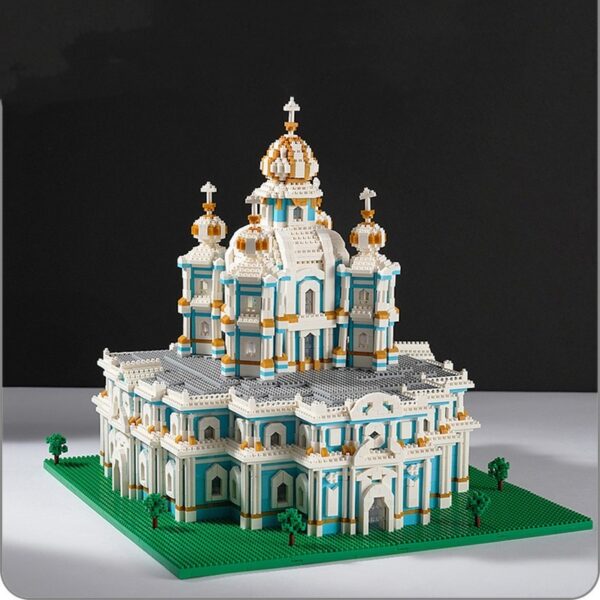 World Architecture Smolny Cathedral Church Monastery DIY Mini - Image 2