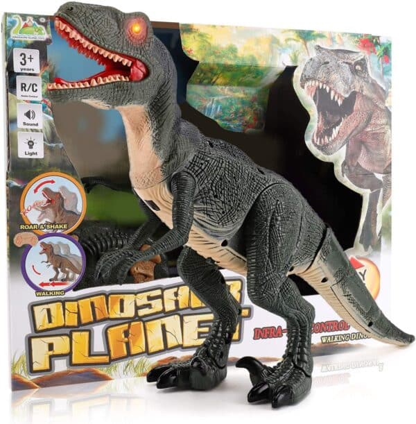 Electric Dinosaur Simulation Walking Animal Remote Control Toy - Image 7