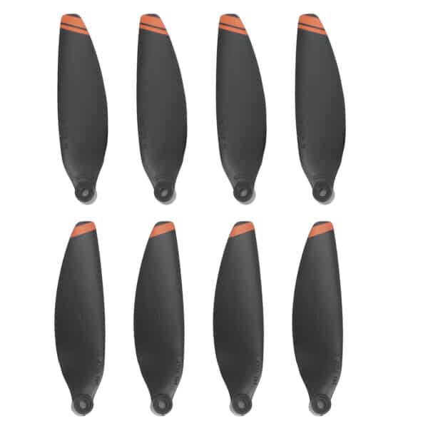 2 Pairs Propellers Replacement Spare Part Drone Accessories Fit for DJI Mavic Mini 2Orange Edge - Image 3