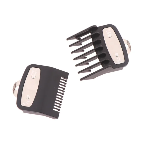 2pcs/lot Hair Clipper Guide Comb Cutting Limit Combs Standard Guards Attach Parts Electric Clippers Accessories 1.5mm + 4.5mm 6
