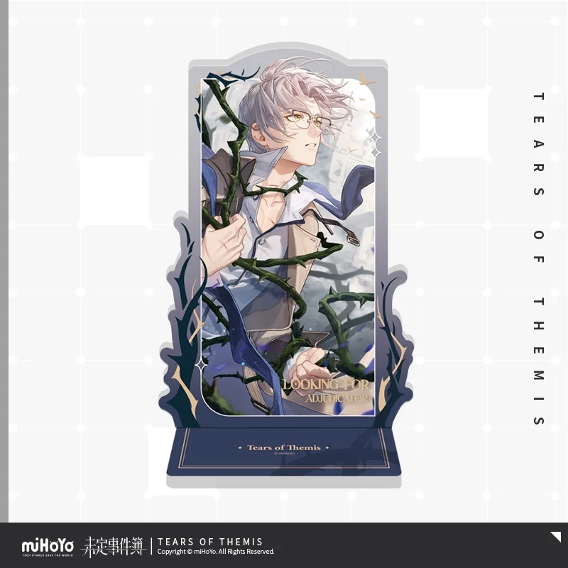 Sunsyea Tears of Themis Official Merch miHoYo Original Looking For Series Badge Cards Acrylic Stand Adjudicator 1