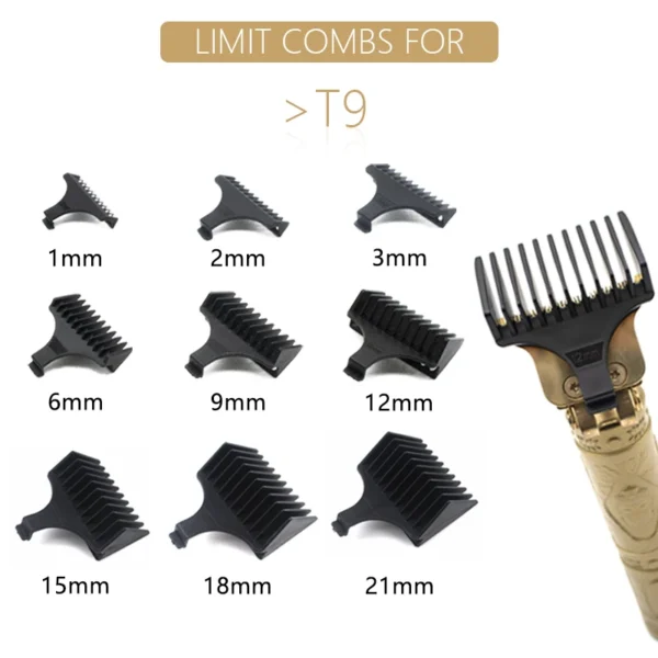 for T9 1/2/3/6/9/12 mm Professional Hair Trimmer Limit Comb Universal Guards Hairdresser Hair Cutting Guide Barber Accesories 1