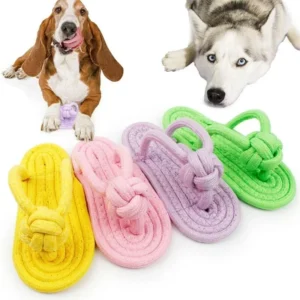 Dog Chewing Toy Cotton Slipper Rope Toy for Small Large Dogs  Pet Teeth Training Molar Toys Interactive Dog Toy Dog Accessories 1