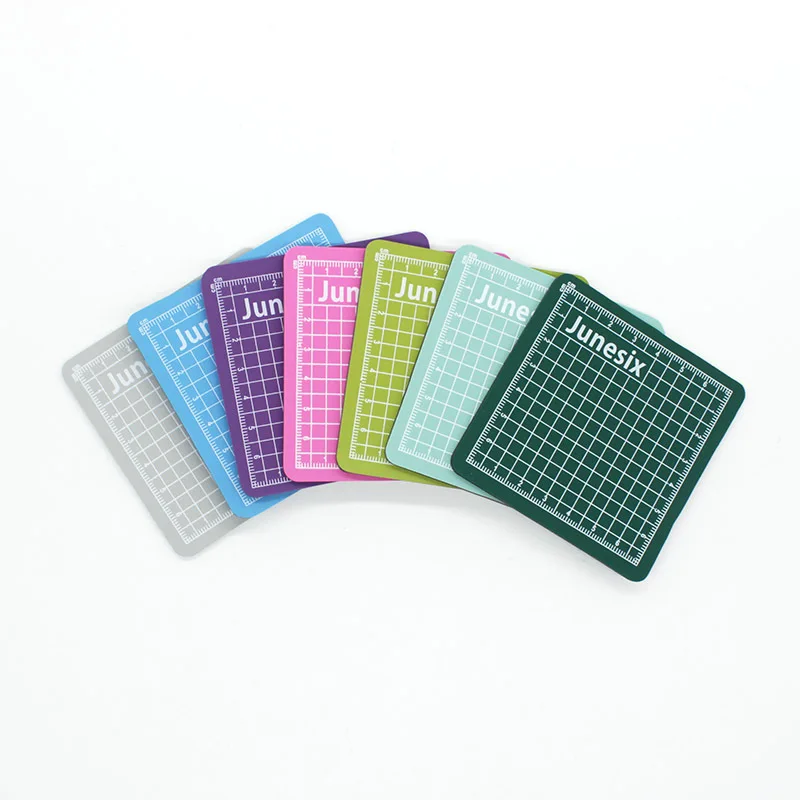 Mini Cutting Mat 8CM*8CM, PVC Cutting Board Mats Mats Engraving Pad Accessories For Craft, mini tapete de corte 1