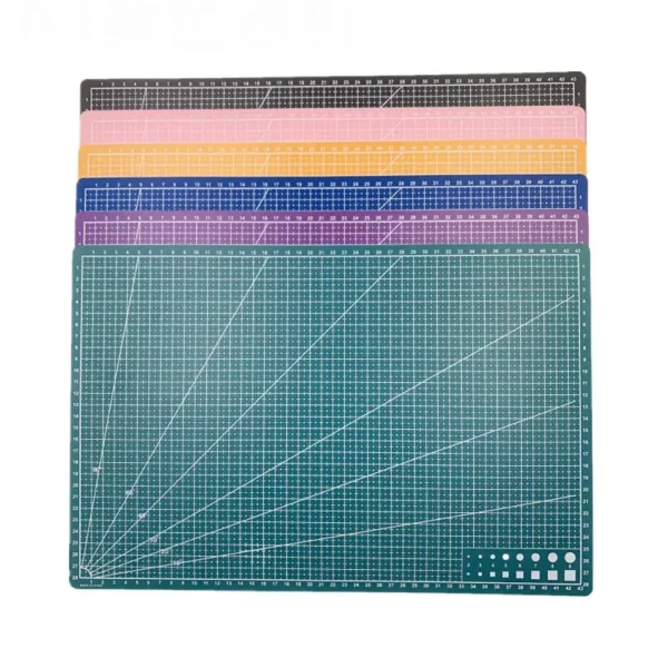 A3 A4 A5 PVC Cutting Mat Cutting Board Workbench Patchwork Sewing Manual DIY Engraving Double-side Pad Leather Craft Tool 2